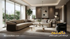 بهترین مدل مبل برای پذیرایی شیک
